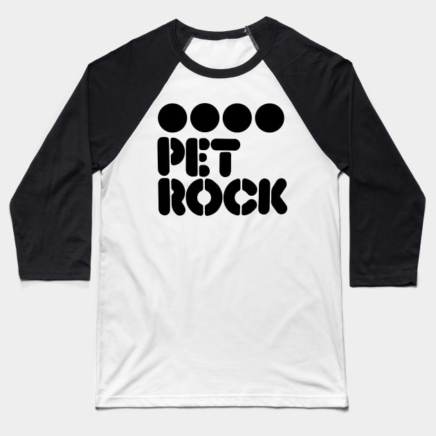 Pet Rock Baseball T-Shirt by Doc Multiverse Designs